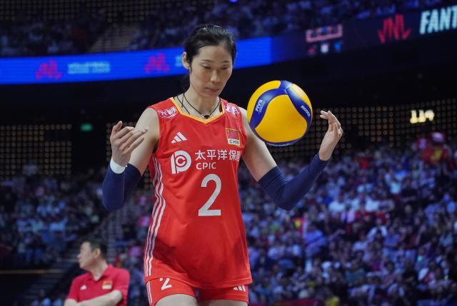 朱婷回归有亮点但并非巅峰状态 出场时间少遭质疑